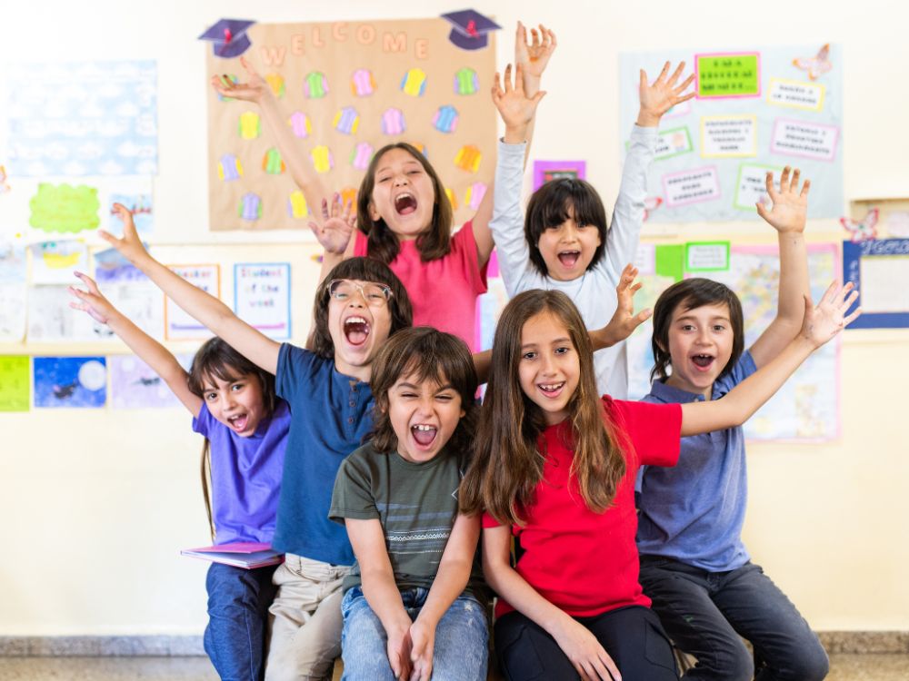 Comportamento agitado na escola
